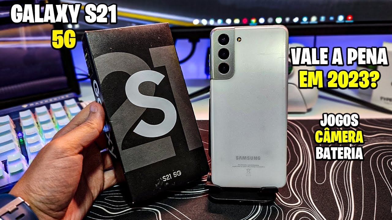 GALAXY S21 5G Vale a Pena em 2023? TESTEI CÂMERA, JOGOS E BATERIA! PONTOS POSITIVOS E NEGATIVOS
