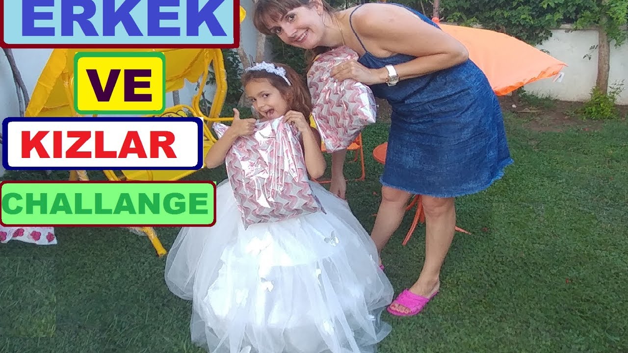 ERKEK ve  KIZLAR CHALLANGE , ERKEK ve KIZLAR KARŞI KARŞIYA KİM KAZANACAK