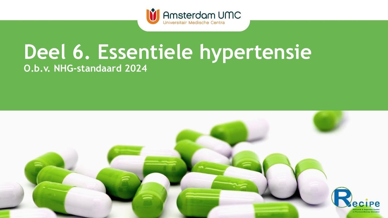 CVRM en Hart en Vaatziekten - Deel 6 - Hypertensie (NHG richtlijn 09-2024)