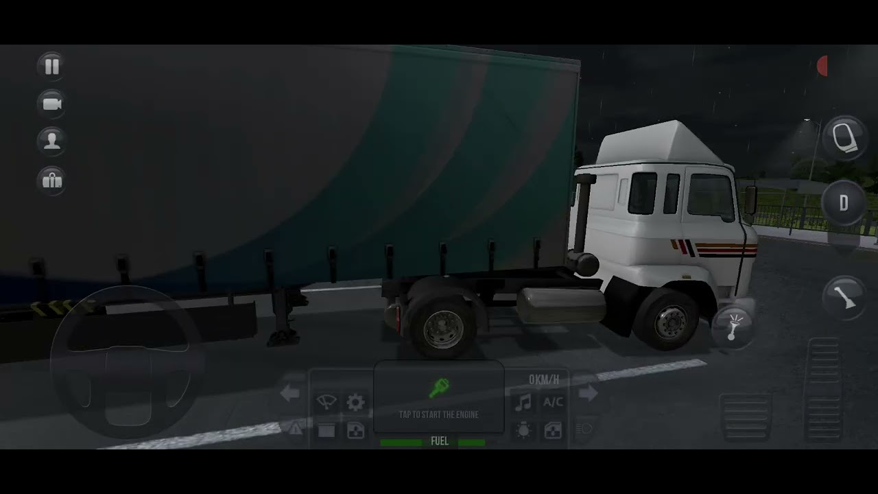 Truck simulator ultimate part1 in Youtube 