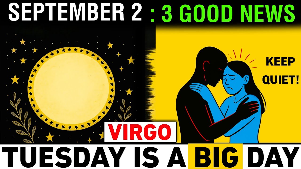 VIRGO ♍ September 2, 2025 &ndash; 3 Shocking GOOD NEWS That Will Transform Your Destiny Forever❤️