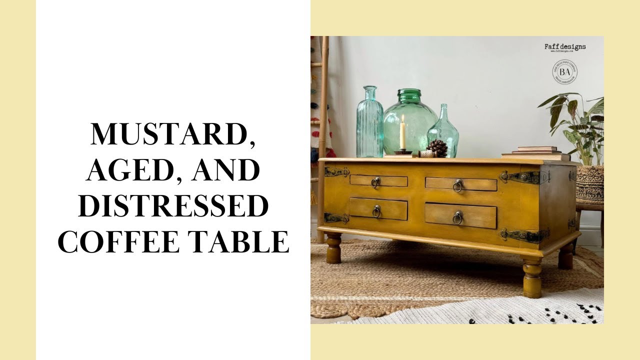Rustic Coffee Table Makeover!