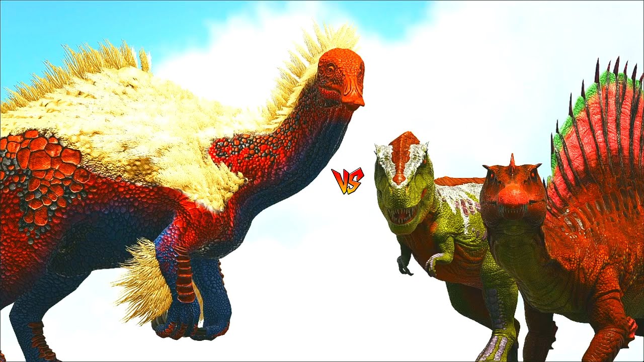 Ark Survival - DEINOCHEIRUS vs ARK DINOS & more [Ep.537]