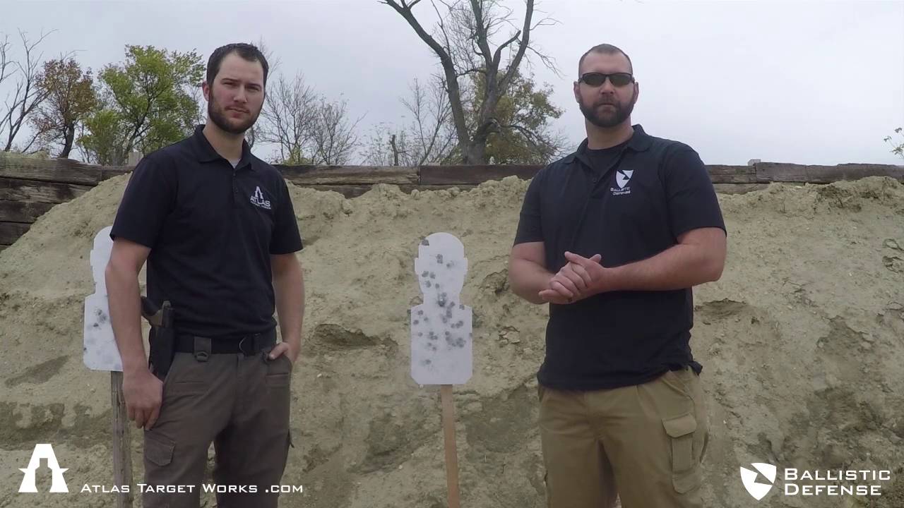 Ballistic Defense & Atlas Target Works - Failure To Stop Pistol Drill