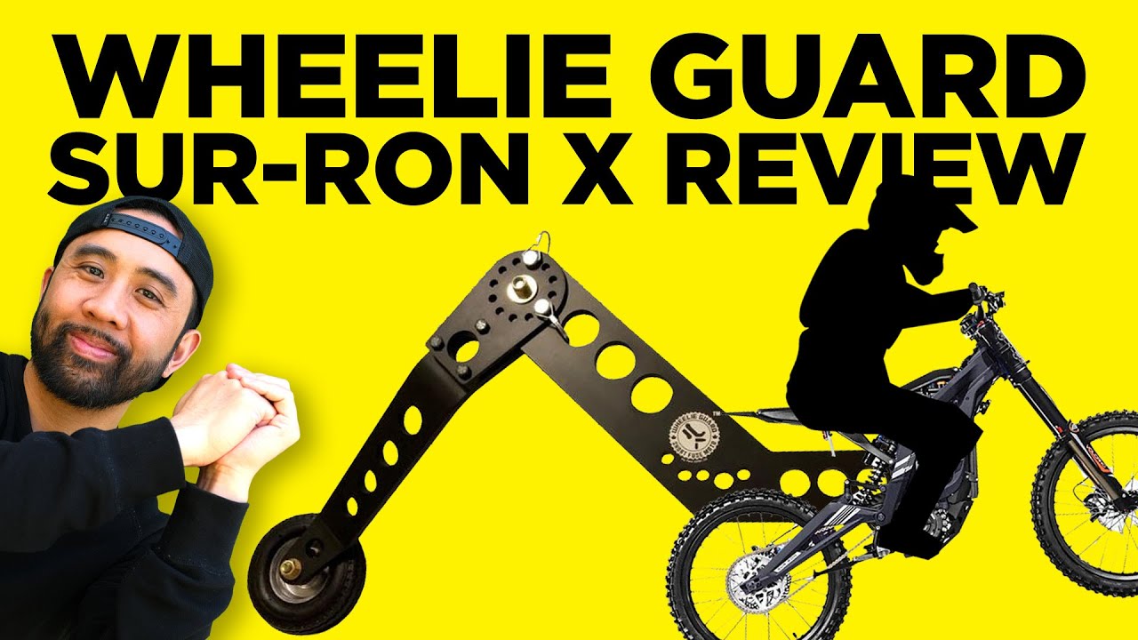 Wheelie Guard Installation for the Sur-Ron X | RunPlayBack