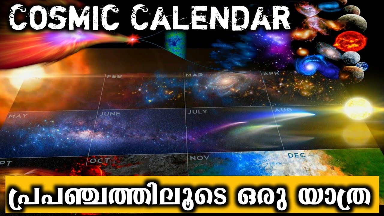 പ്രപഞ്ചം ഒരു കലണ്ടറിൽ ഒതുക്കി 🤯!!