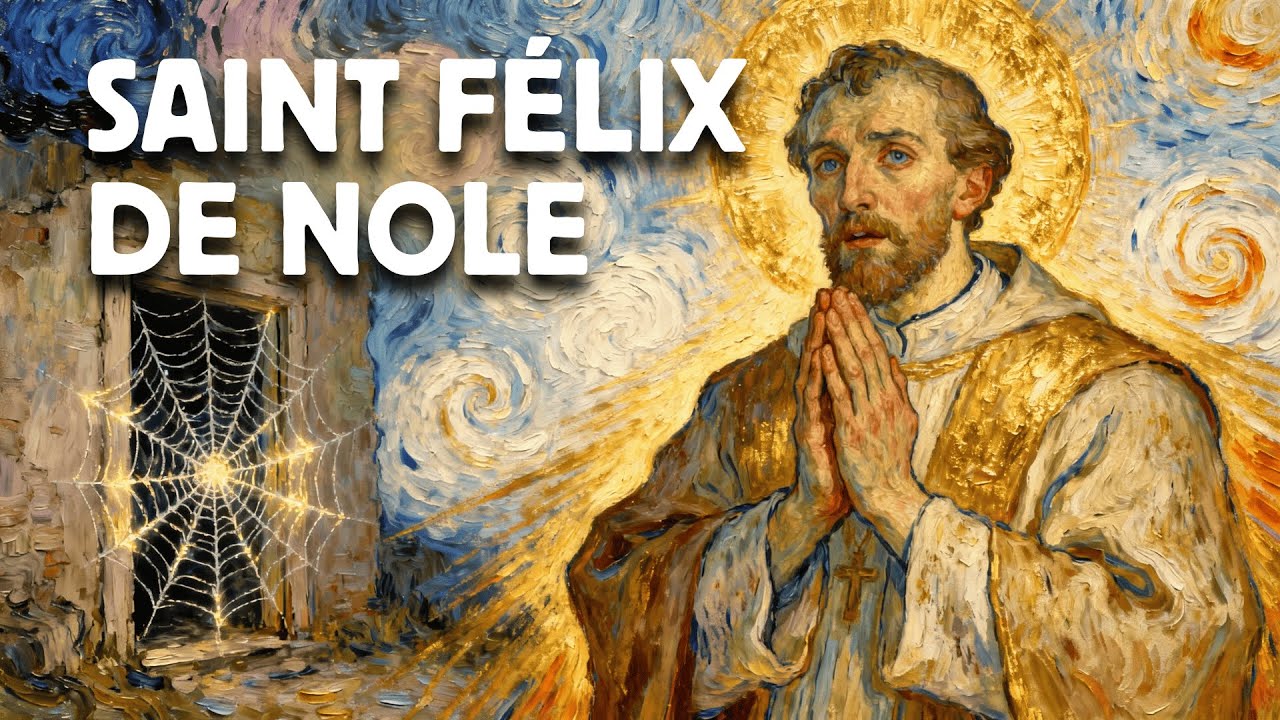 14 Janvier - Saint Félix de Nole: L'Incroyable Histoire du Saint Qui fut Sauvé par une Araignée