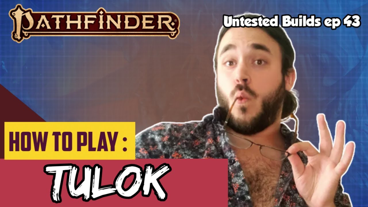 How to Play TULOK THE BARBRARIAN in Pathfinder 2nd Edition (Calligraphy Build for 2e)