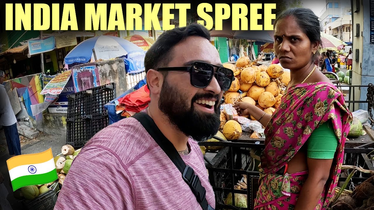 Crazy Market Spree in India 🇮🇳 ($10 Challenge)