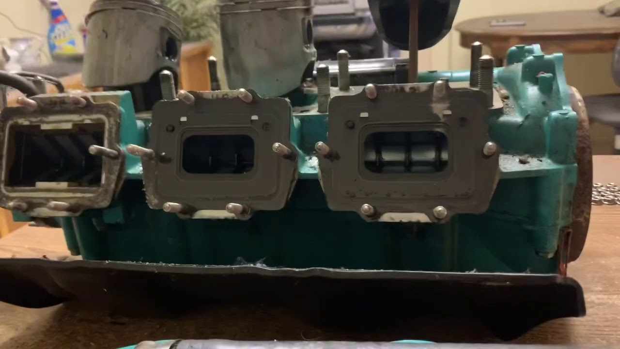 1999 Kawasaki STX 1100 complete engine teardown