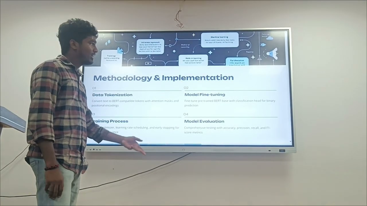 KIEK CSM TEAM-05 || FAKE NEWS DETECTION USING BERT FINE-TUNING || 
