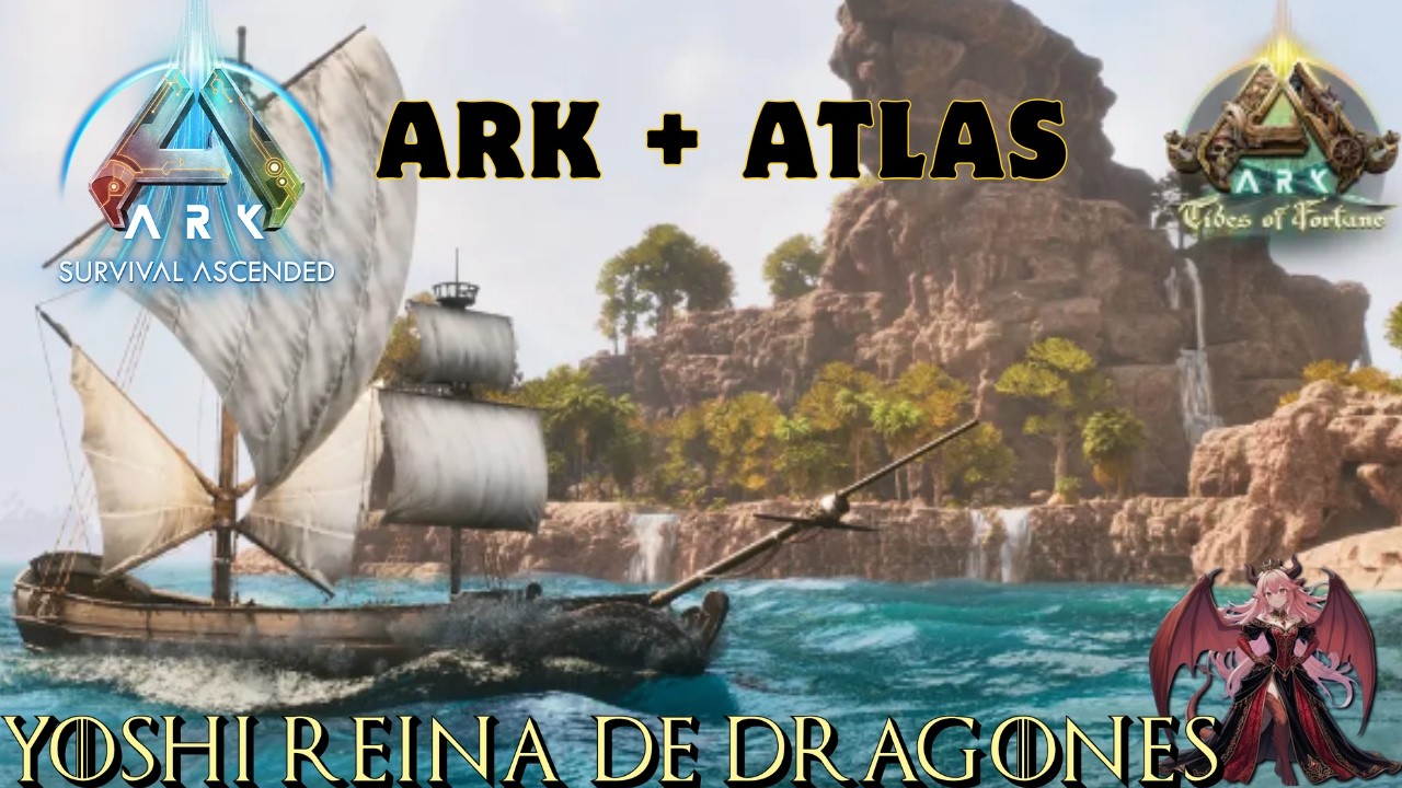 ARK GENESIS 1 PODRAS CONSTUIR TU PROPIO BARCO Y SE VIENEN COSAS DE ATLAS CON EL TIDES OF FORTUNE