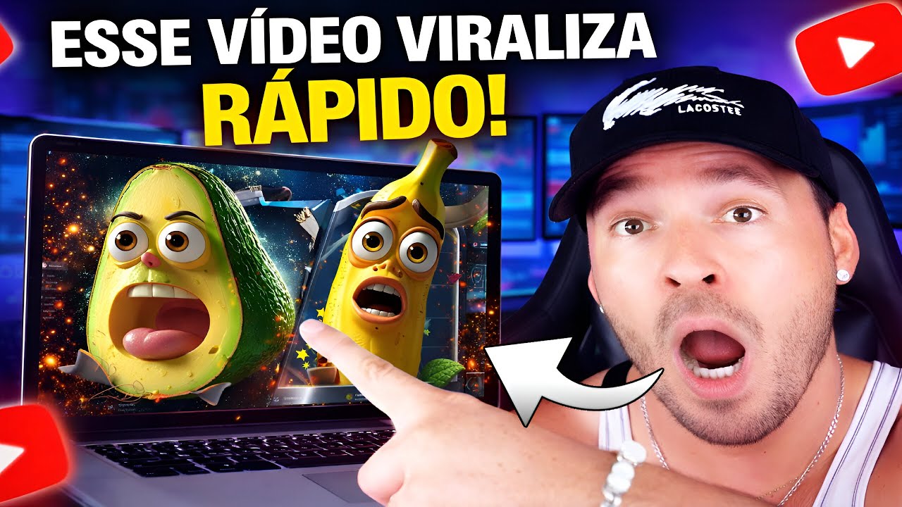 Como Criar SHORTS DARK de VEGETAIS ANIMADOS que MONETIZAM RÁPIDO (Viral em 2026)