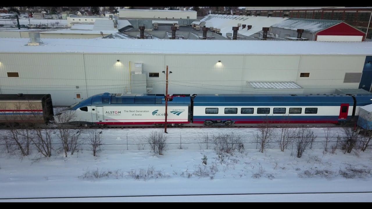 Amtrak's new High Speed Train to replace the Acela