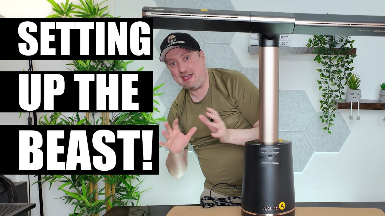 Shark TurboBlade Cooling Fan - Unboxing and Assembly Guide