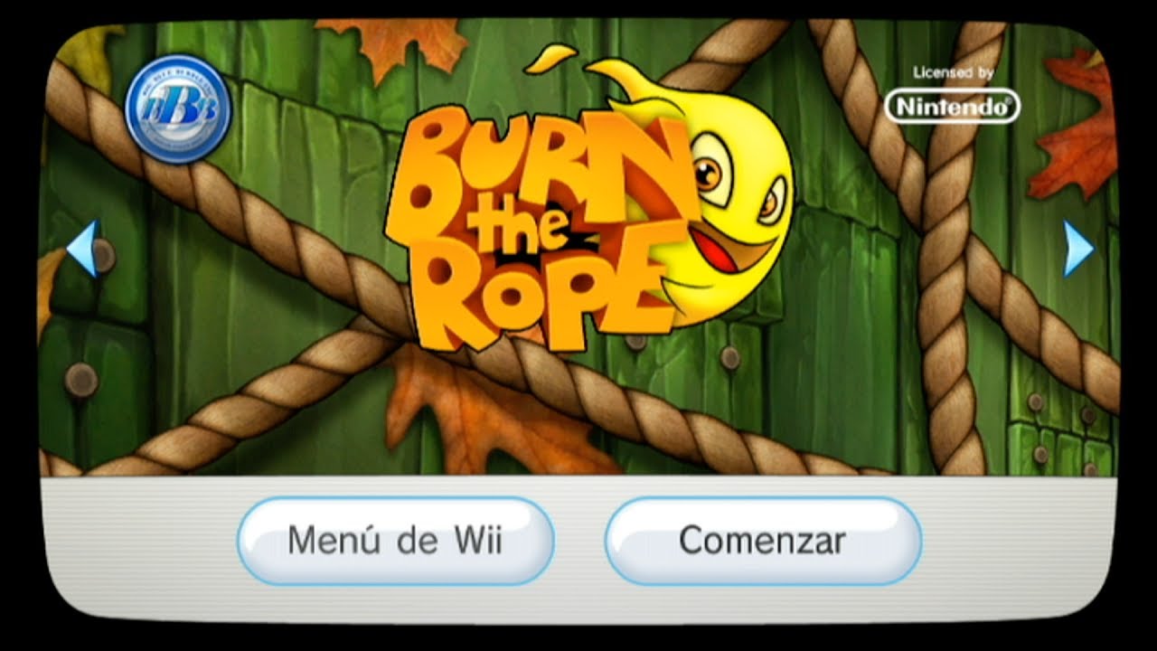Burn the Rope (WiiWare Gameplay)