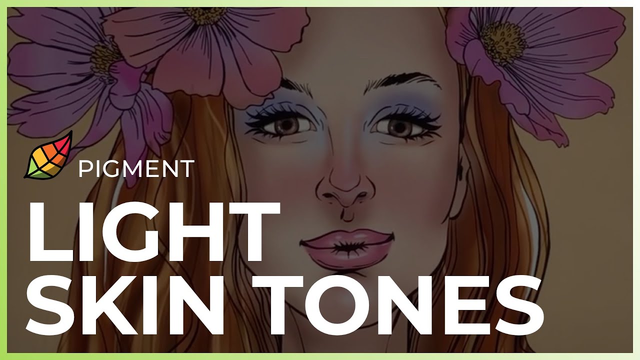 Coloring Light Skin Tones with Pigment by Pixite