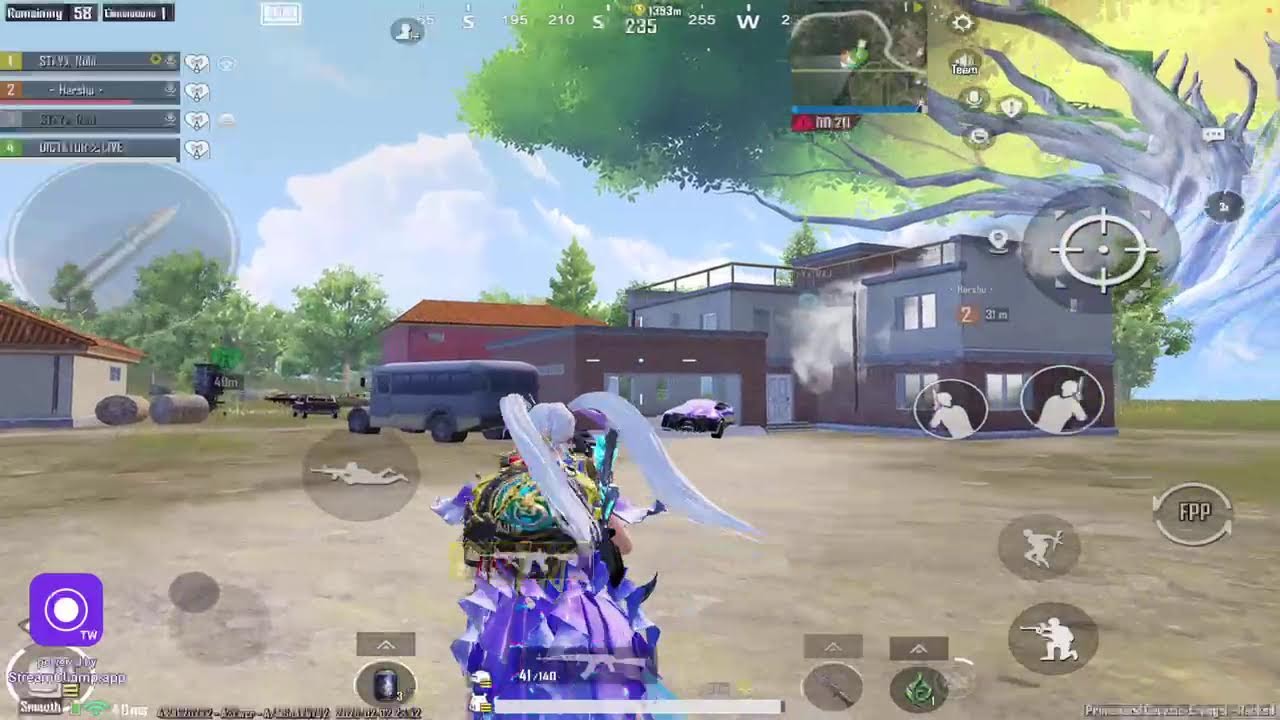 Bgmi live only rush gameplay