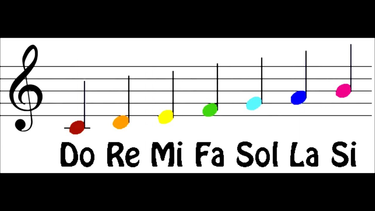 CANCI&Oacute;N CON PICTOGRAMAS: Siete notas son.