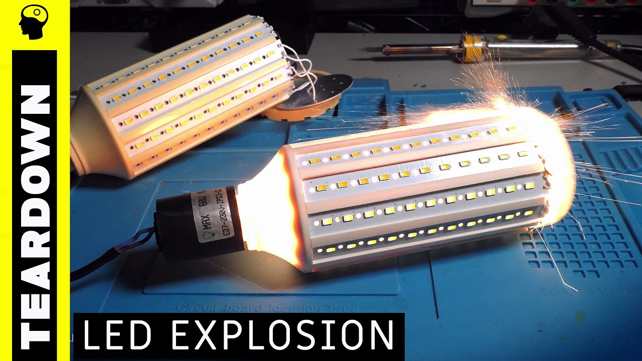 LED Zerlegt: Gefährlich, tödlich oder schlampig? EXPLODIERT!