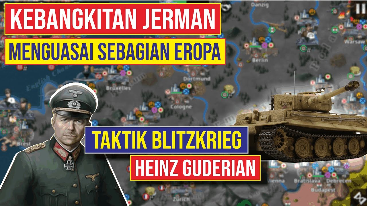 Kebangkitan JERMAN Menguasai Sebagian EROPA | World Conqueror 4