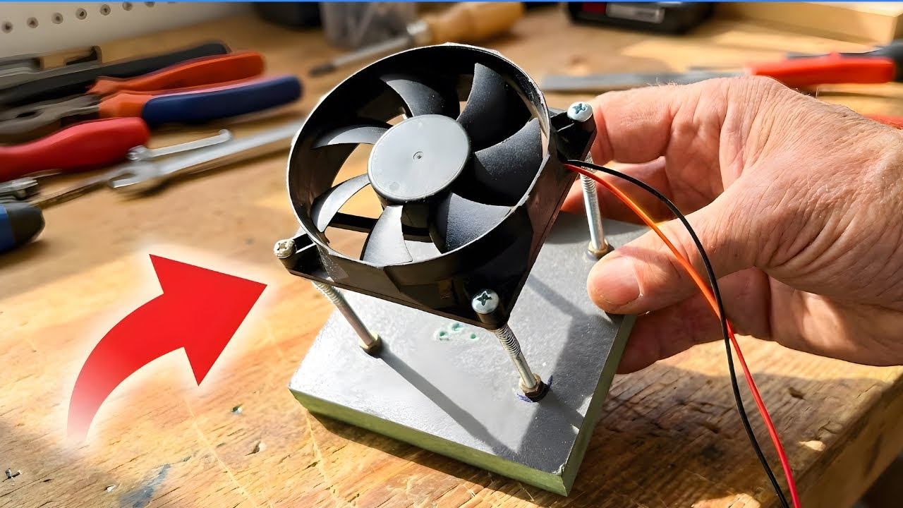 Хватит тратить деньги! Сделай МОЩНУЮ вибромашину из мусора ♻️🛠️