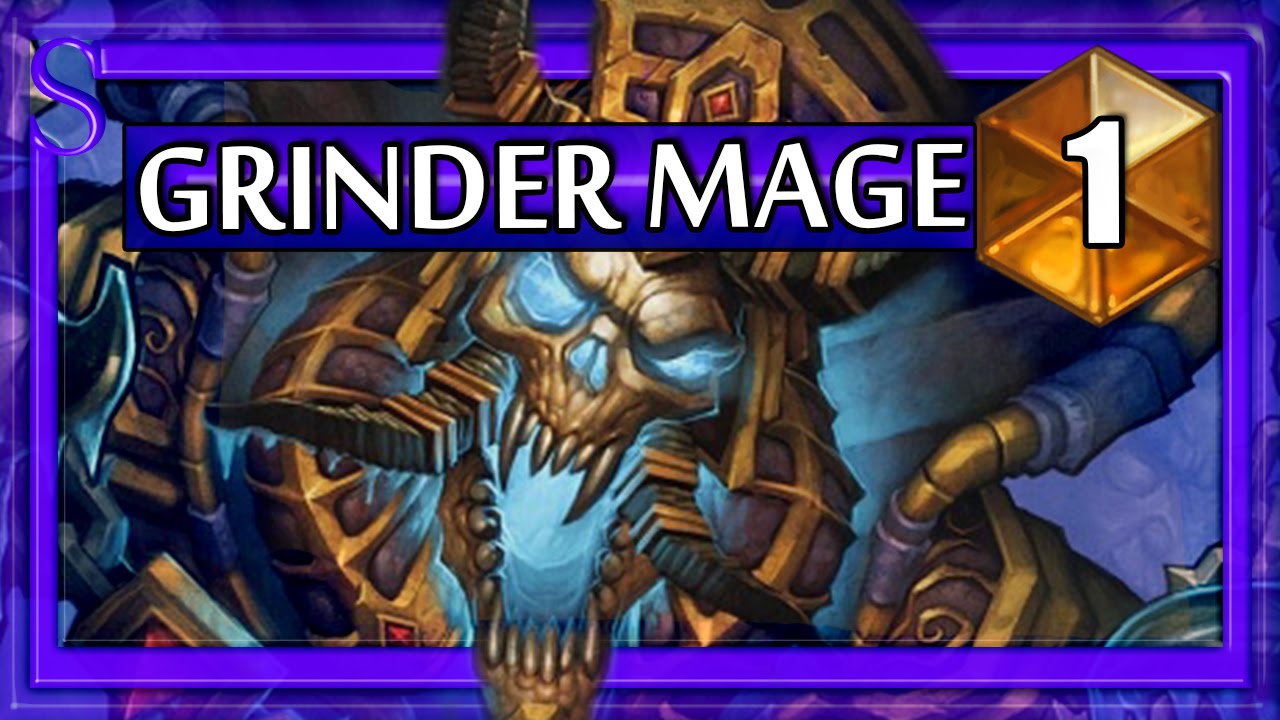 Hearthstone Grinder Mage - New version!  Kel'thuzad and echo are back #1