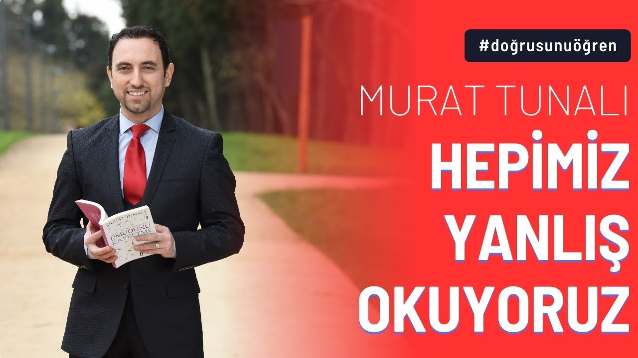 Hepimiz Yanlış Okuyoruz! Kitap Yüksek Sesle Okunur | #murattunalı