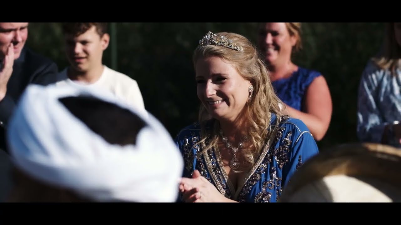 Trouwfilm Anne en Mo - Bruiloft in eigen tuin [Marokko x België x Nederland]