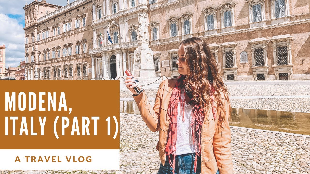 Модена, Италия TRAVEL VLOG, стр. 1 // Итальянский завтрак, король Артур и многое другое