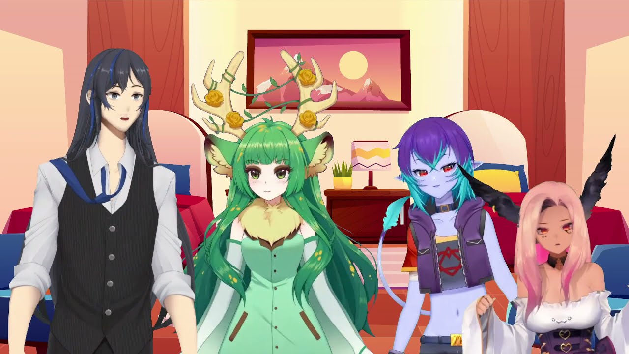 CHAT RUINS THE GANG'S NIGHT Ft: Haruka Karibu - Trickywi - Takahata101 - Mim