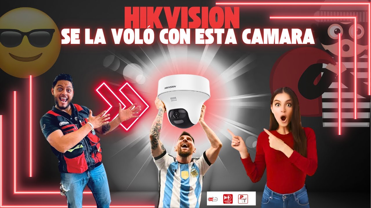 Cámara HIKVISION PT audio bidireccional, pruebas reales ¡