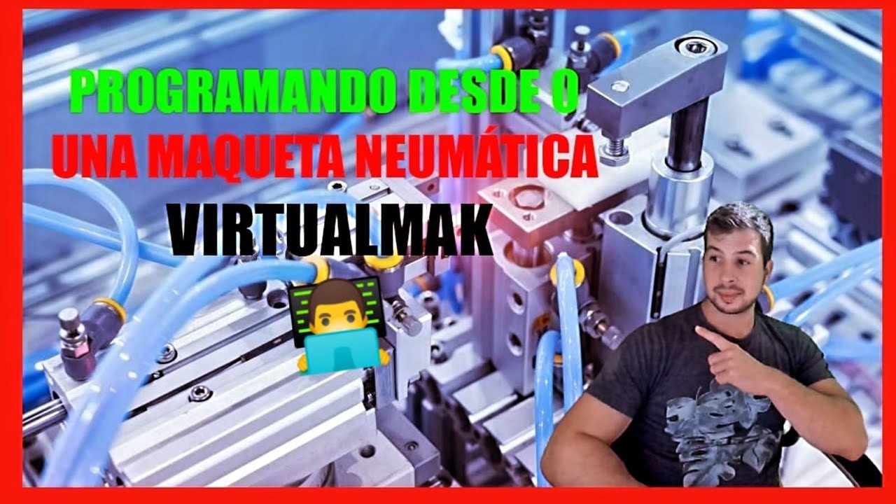 PROGRAMAR DESDE 0 EN TIA PORTAL❗❗PROGRAMANDO una maqueta DE EL VIRTUAL MAK desde 0  BIEN EXPLICADO 👌