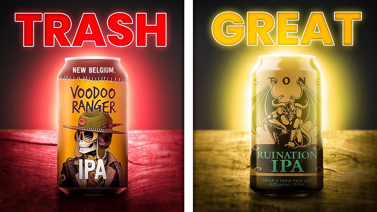 Ranking Popular IPA Beers WORST to BEST