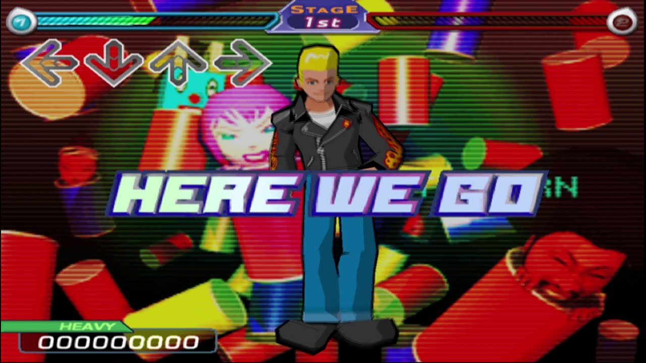 Dance Dance Revolution Extreme (USA) (PS2/PCSX2) - Kick the Can (Heavy) 60FPS Gameplay