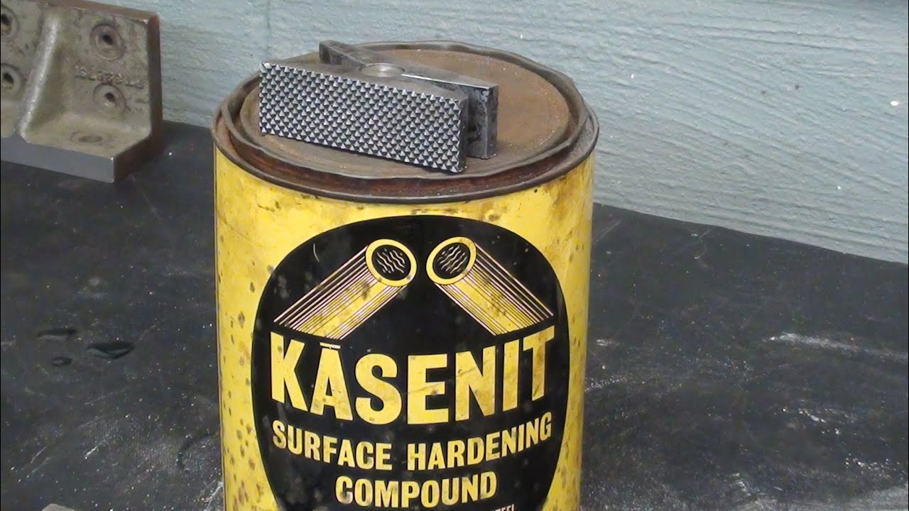 CASE HARDENING Carburizing vise jaws #717 pt 1 KASINIT tubalcain