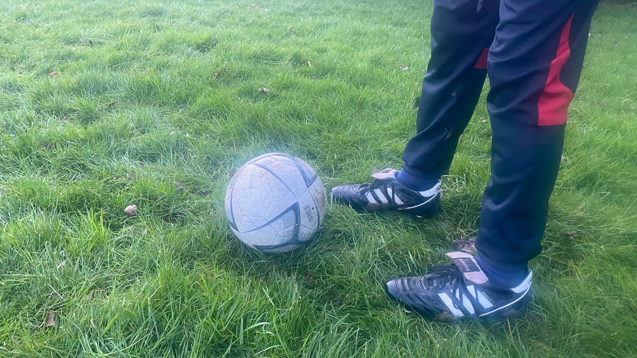 Dribbling with Copa Mundial boots