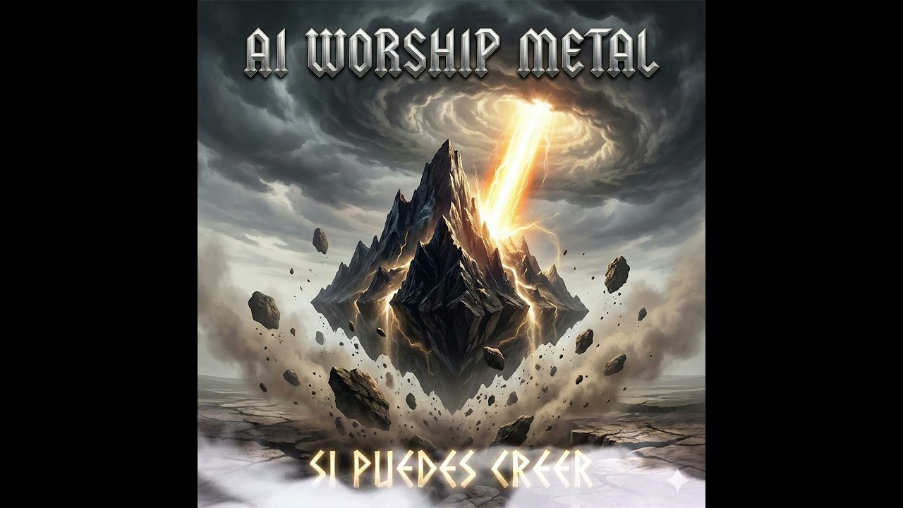 SI PUEDES CREER - Heavy Metal Cover | AI Worship Metal