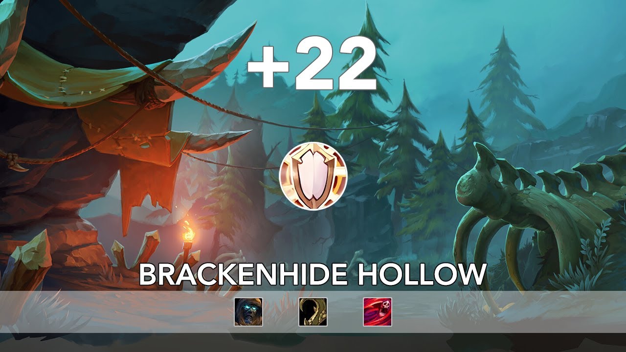 Brackenhide Hollow +22 | Tyrannical | Dragonflight Season 2 M+ | Disc Priest PoV