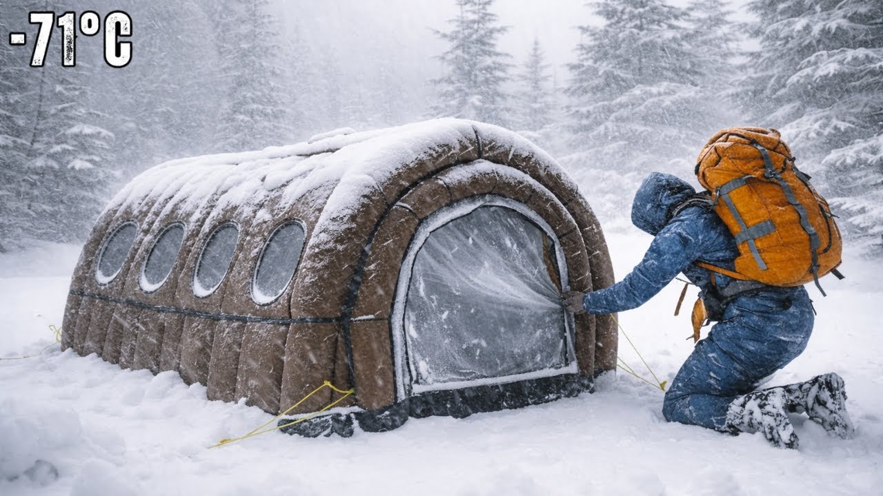 Surviving Hot Tents are the BEST Choice for Extreme Cold Weather