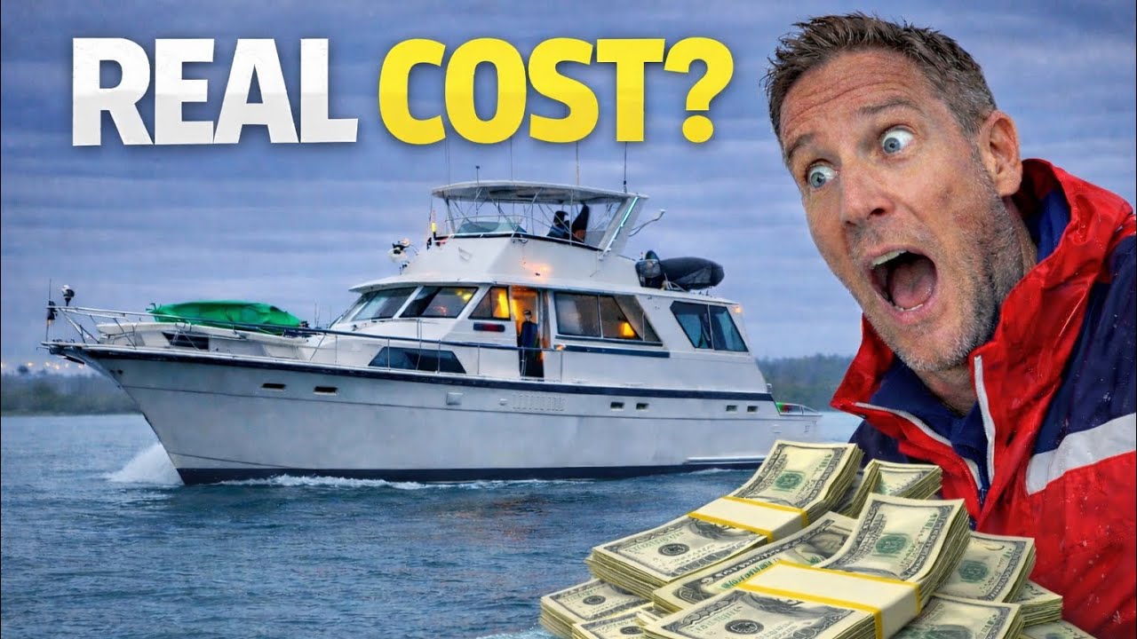 I Spent $6,137 in 14 Days on My 60’ Hatteras…