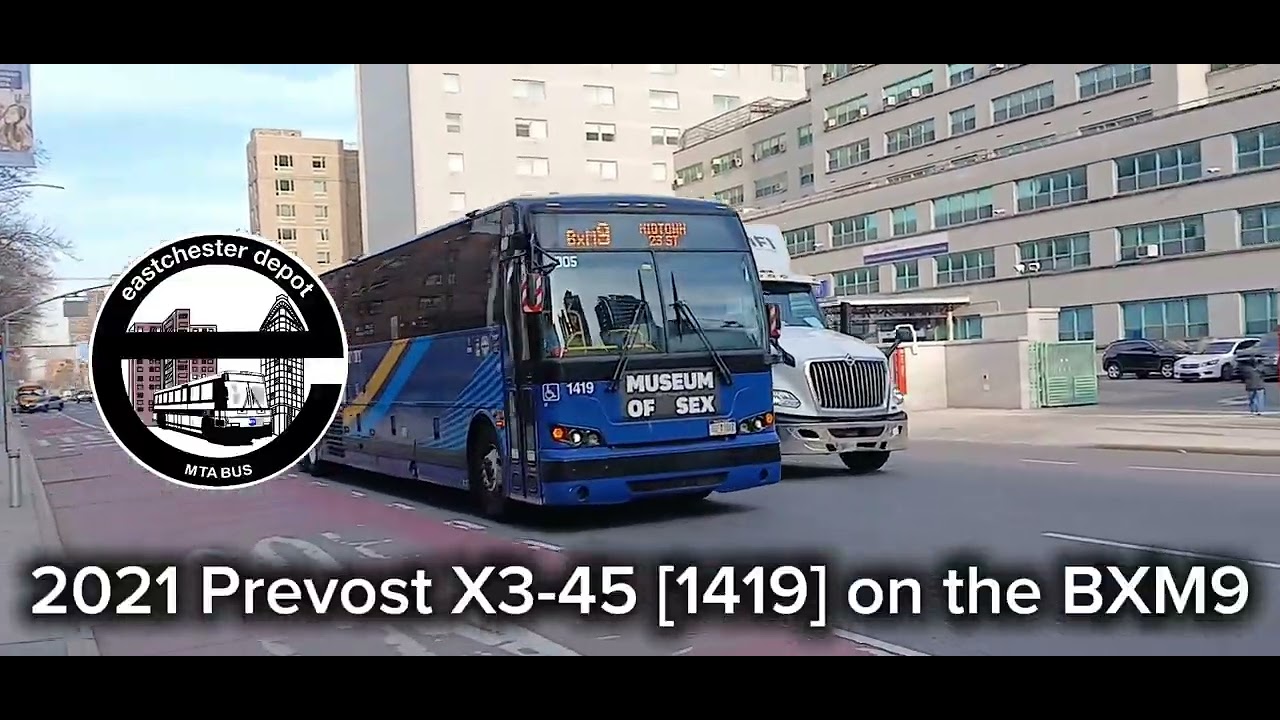 MTA BUS: Mini bus action @ 2nd Avenue & East 96th Street