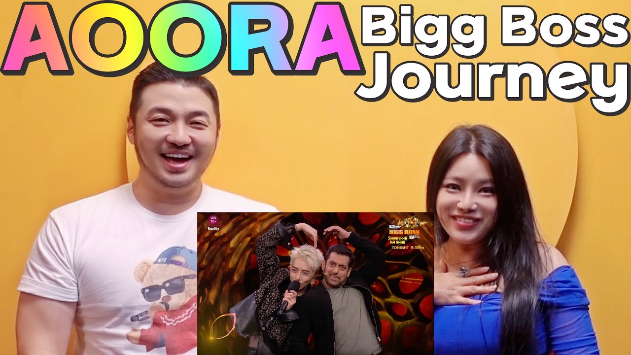 AOORA's friends react to his Bigg Boss journey🌟🇰🇷🇮🇳#fridayyy #aoora #mimi #biggboss17