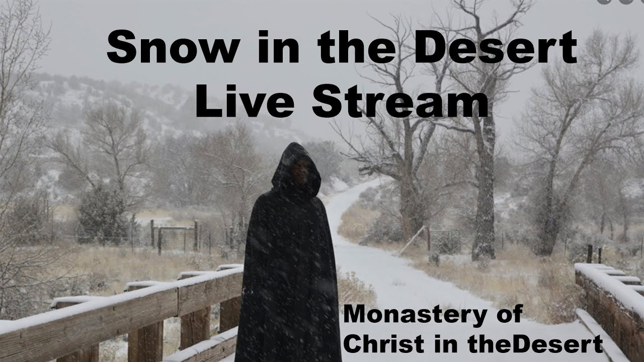 Snow in the Desert  - Monastery of Christ in the Desert