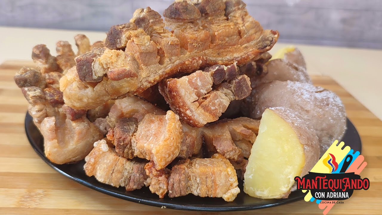 chicharrónes  crocantes Colombianos