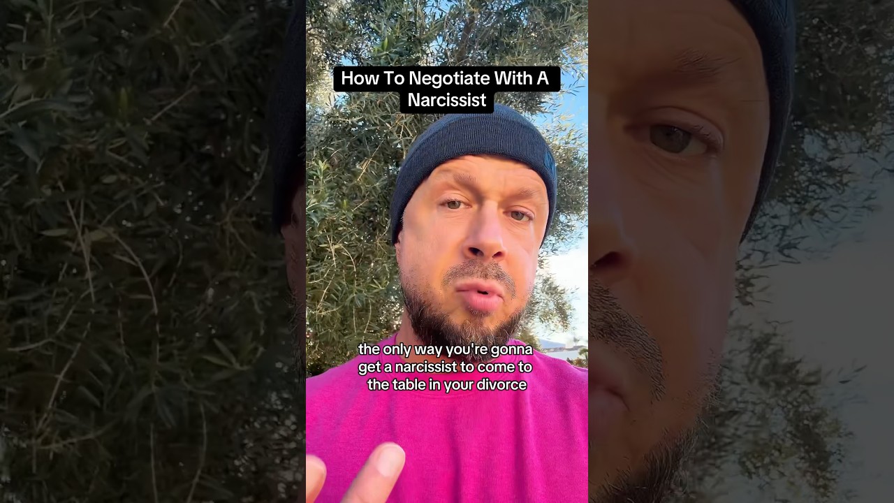 How To Negotiate And Settle A Divorce Or Custody Case With A Narcissist