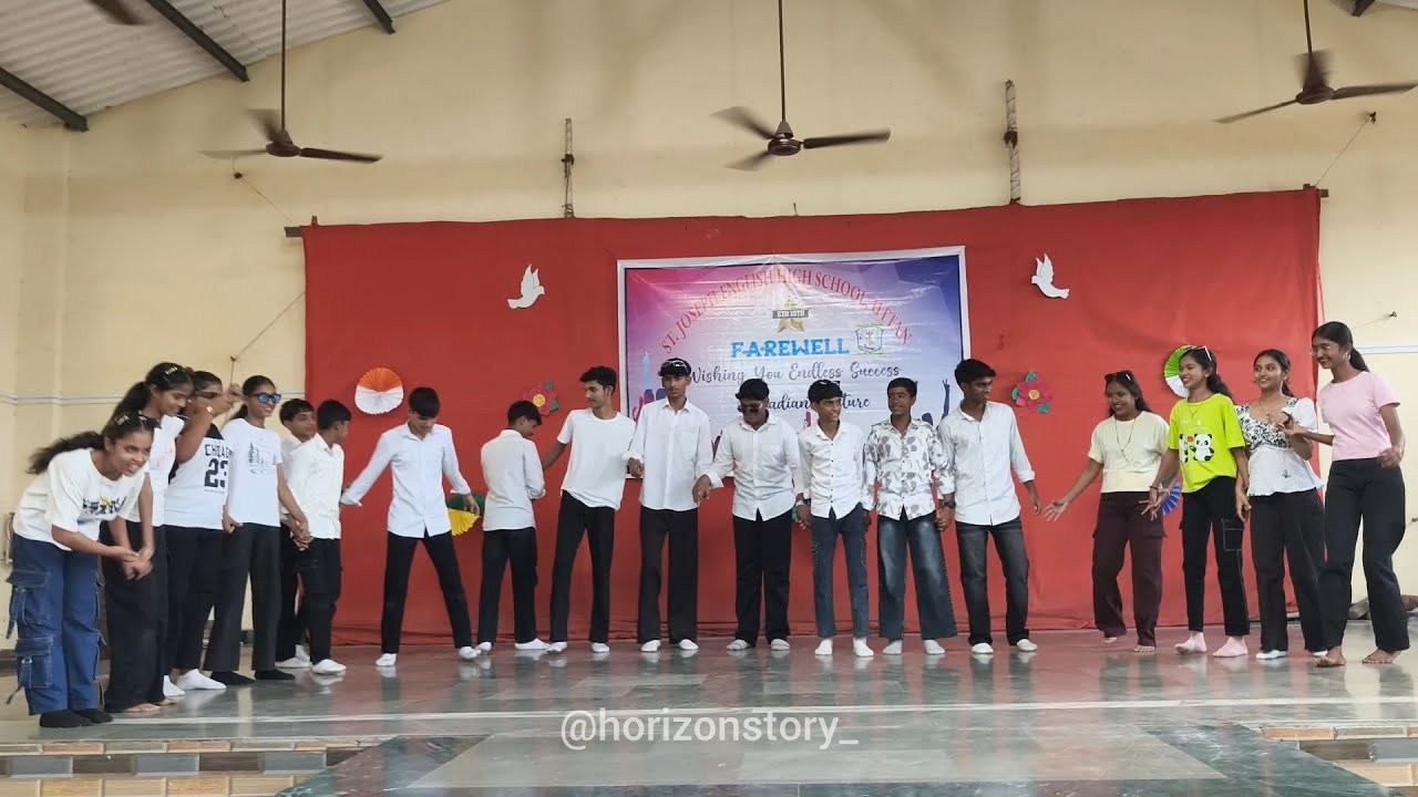 St Joseph school Farewell dance performance | Horizon story