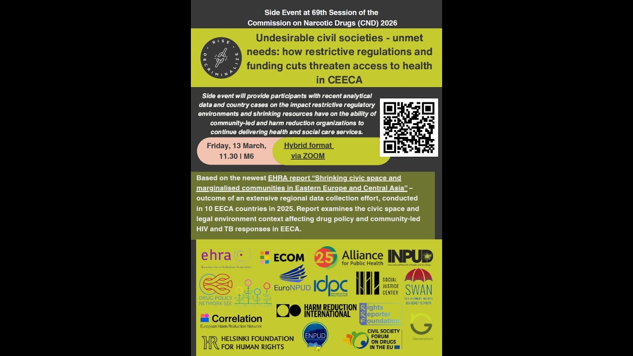 Undesirable civil societies - unmet needs: threats for access to health in CEECA