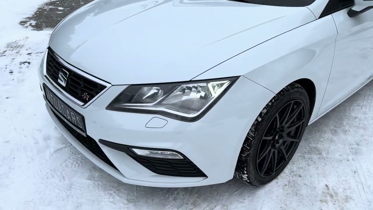 @vitoocarsadamwitos ✅Seat Leon 1.4TSi 150PS💪 FR😍 2017r📆 140tys.km📑 biała perła😍
