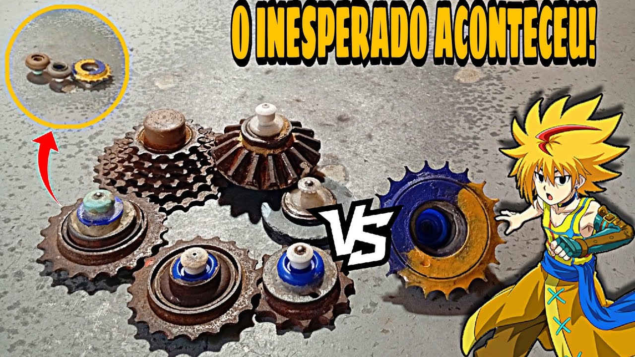 Todos contra a nova BEYBLADE CASEIRA Mais isso ACONTECEU!